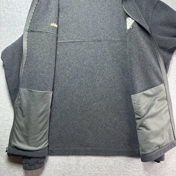 Columbia Missouri Tigers Jacket XXL Fleece Zip University Football College NCAA - Picture 10 of 12